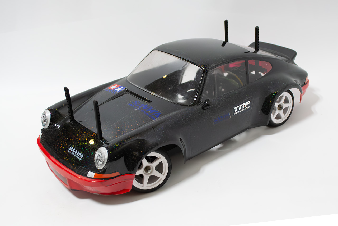 【中古販売】　タミヤ　BT-01 ポルシェ911カレラRSRボディ付