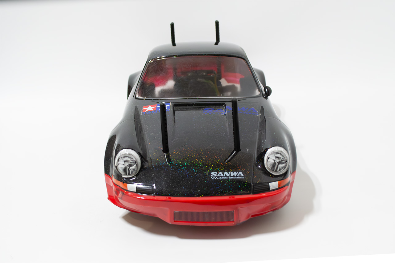 【中古販売】　タミヤ　BT-01 ポルシェ911カレラRSRボディ付