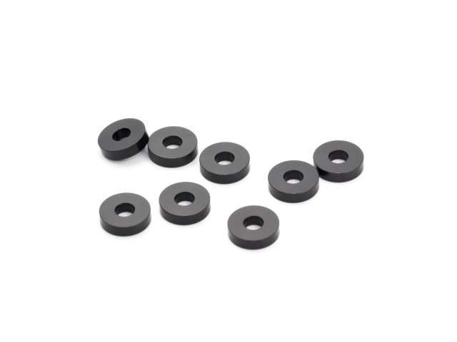 INFINITY　アルミスペーサー3x8x2.0mm（ブラック/8個）　AA73820