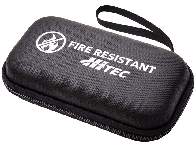 ハイテック　耐火性ポーチ SAFEGUARD[ セーフガード ]・FIRE RESISTANT[ファイヤーレジスタント]　ブラック　FPP02