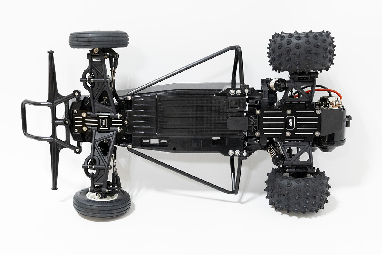 【中古販売】　タミヤ　ホーネットEVO.　モーター・ESC・サーボ　オプション付き(未走行)