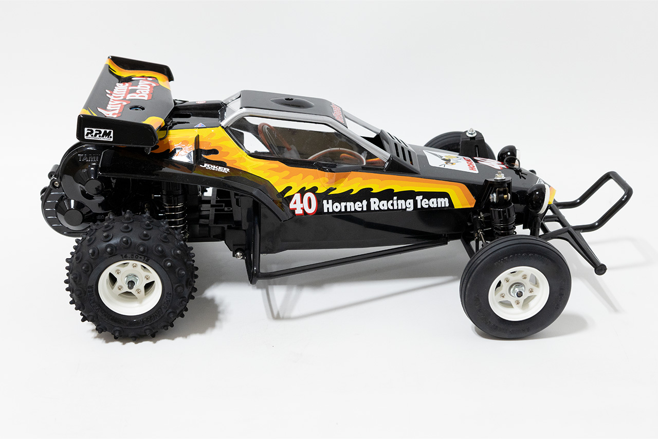 【中古販売】　タミヤ　ホーネットEVO.　モーター・ESC・サーボ　オプション付き(未走行)
