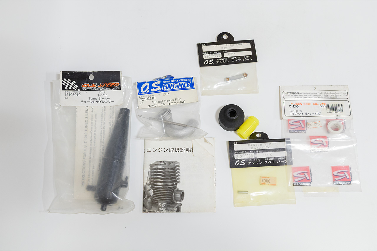 【中古販売】OS　MAX 15RX エンジン　