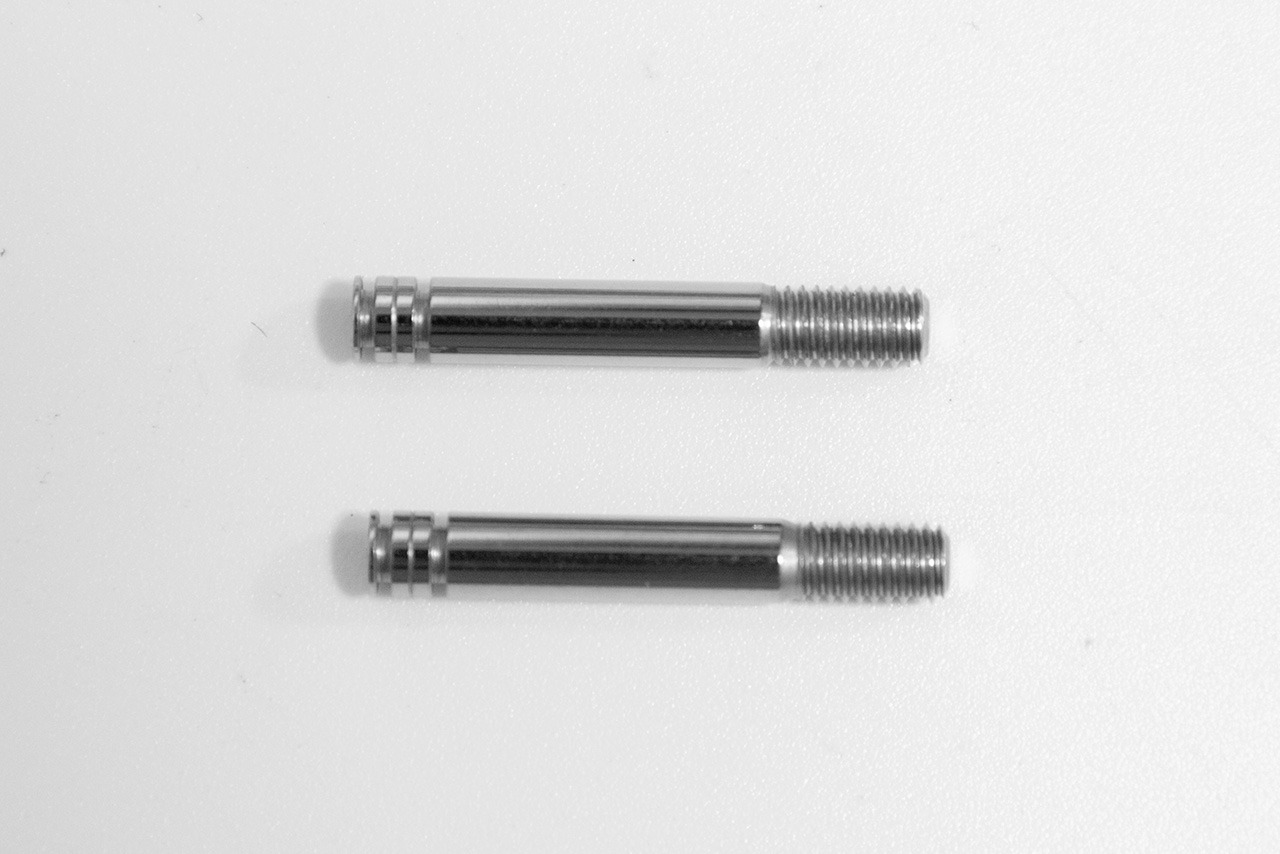 タミヤ　3x20mm ダンパーシャフト(2個)(42384)(共通)(TRF421)　カスタマーサービスパーツ　19803496-000