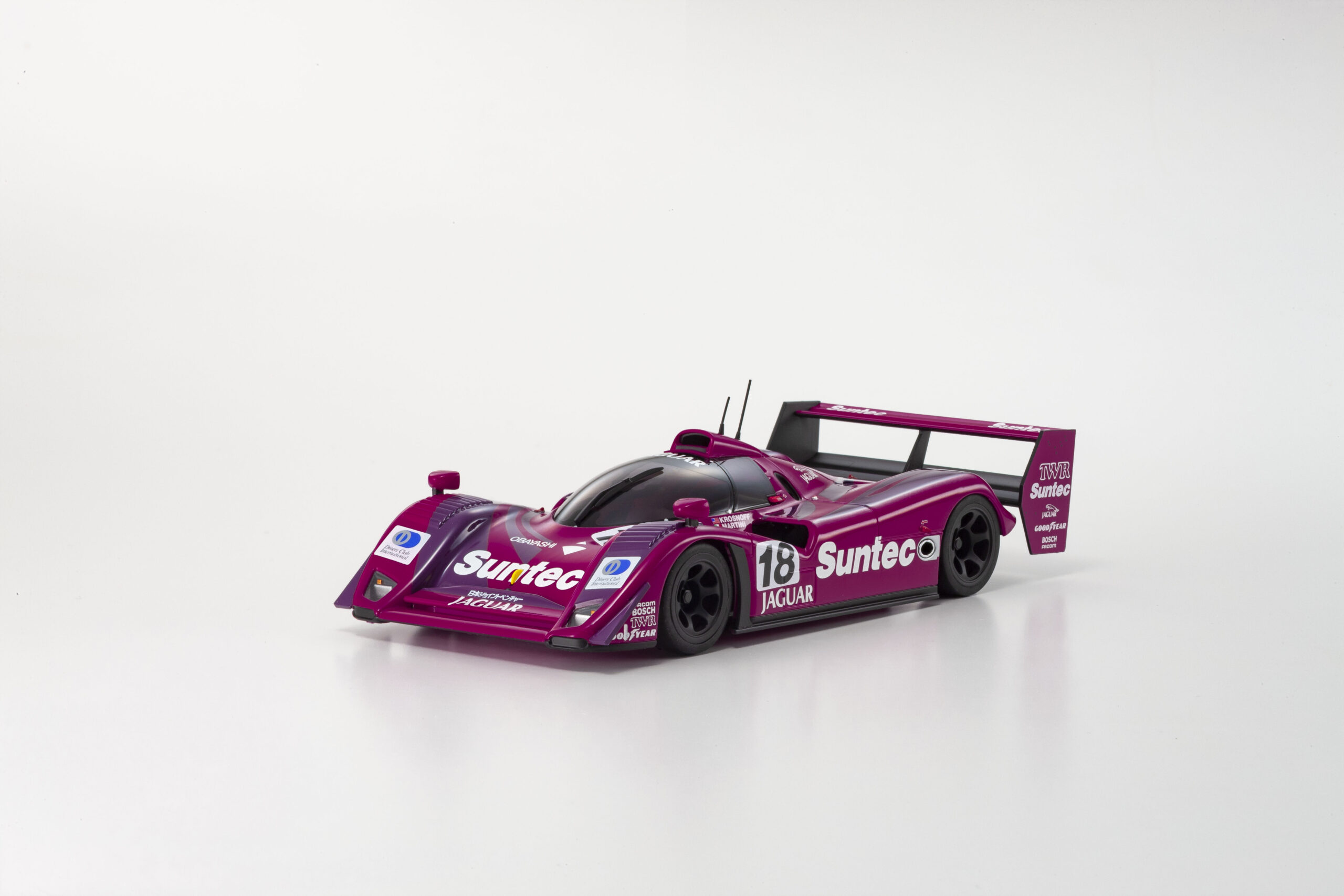 京商　オートスケールコレクション ASC MR-04W-LM ジャガー XJR-14 No.18 菅生1991 MZP348S18