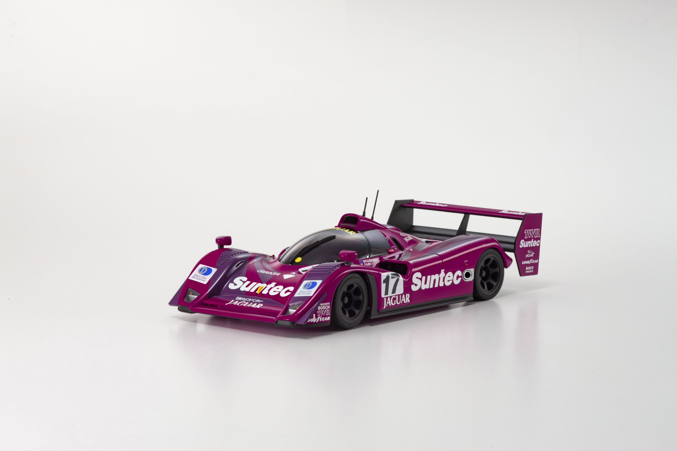 京商　オートスケールコレクション ASC MR-04W-LM ジャガー XJR-14 No.17 菅生1991 MZP348S17