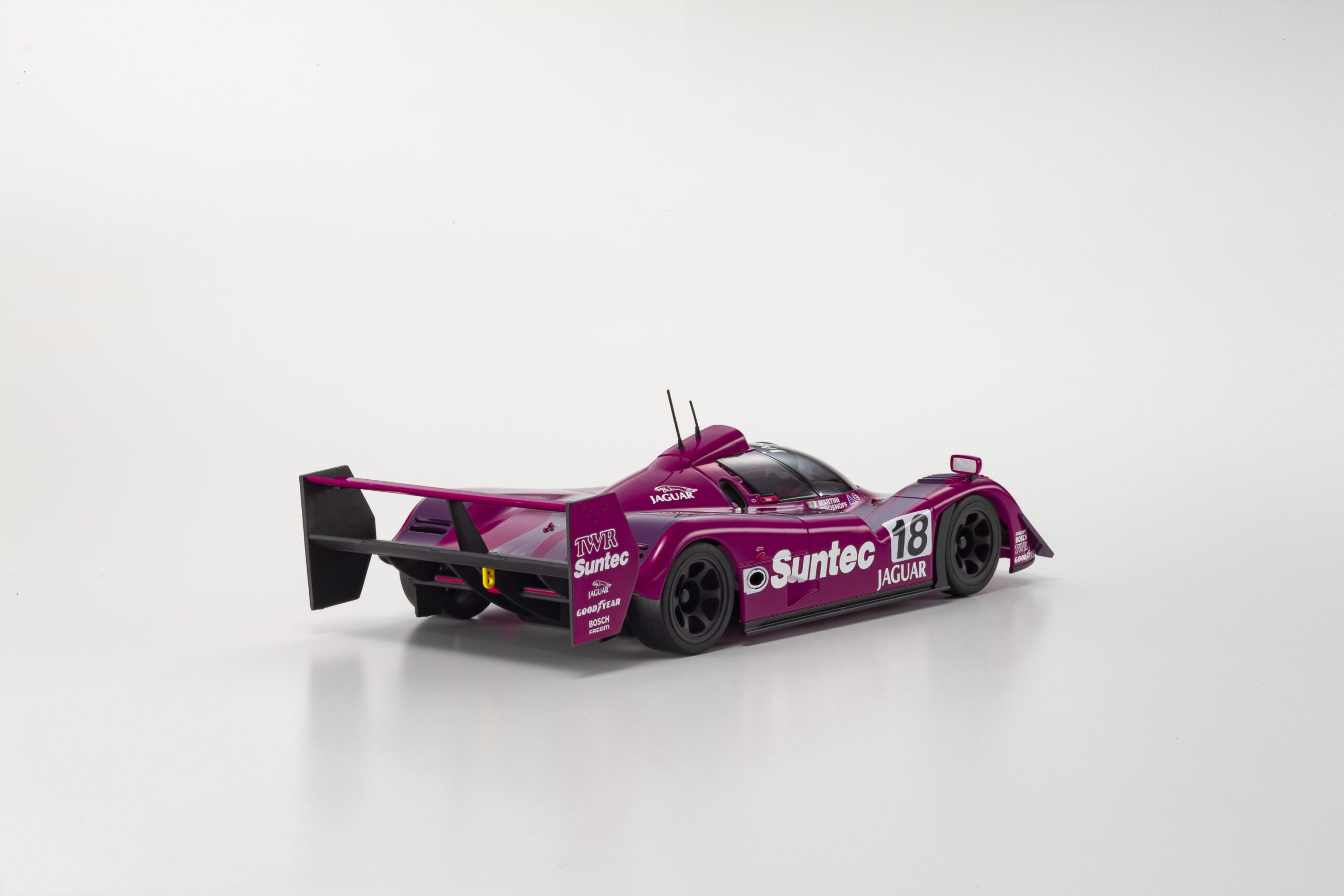京商　オートスケールコレクション ASC MR-04W-LM ジャガー XJR-14 No.18 菅生1991 MZP348S18