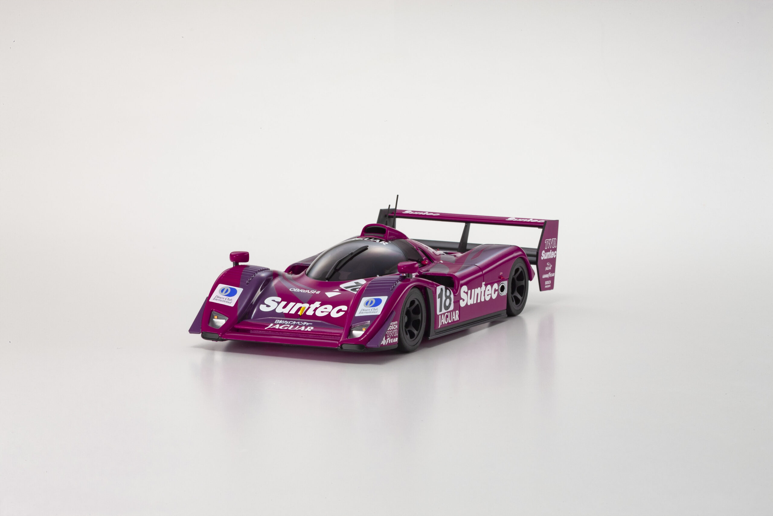 京商　オートスケールコレクション ASC MR-04W-LM ジャガー XJR-14 No.18 菅生1991 MZP348S18