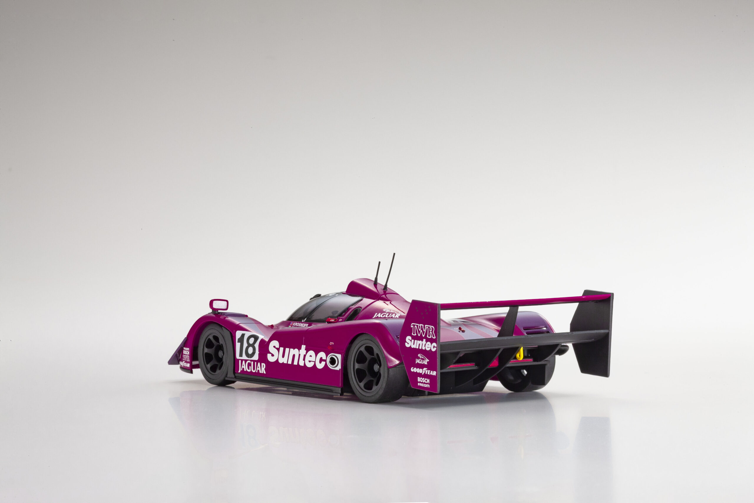 京商　オートスケールコレクション ASC MR-04W-LM ジャガー XJR-14 No.18 菅生1991 MZP348S18
