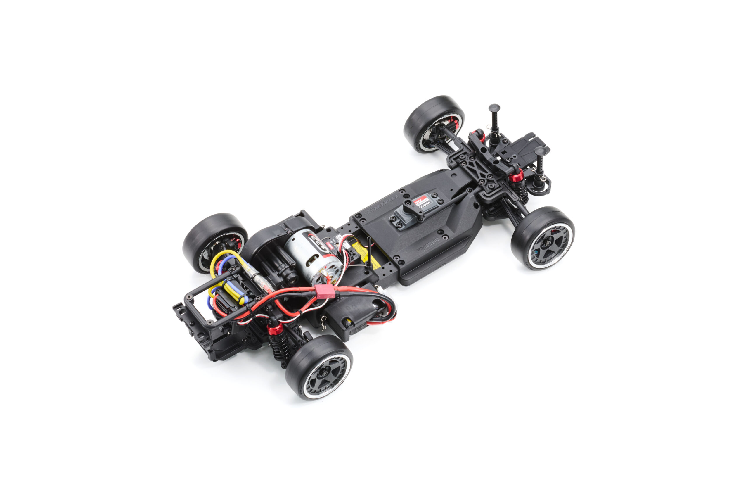 京商 1/10 電動 2WD フェーザーD2 FAD2 シリーズ 日産 シルビア S13 チューンド パープル レディセット 34503T1