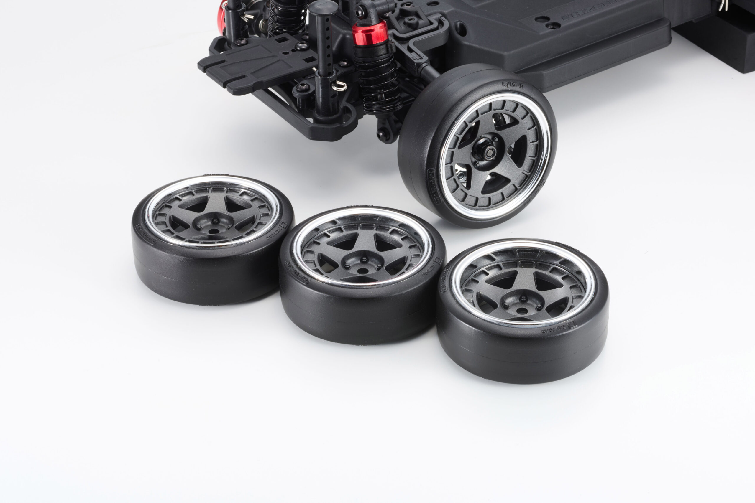 京商 1/10 電動 2WD フェーザーD2 FAD2 シリーズ 日産 シルビア S13 チューンド パープル レディセット 34503T1