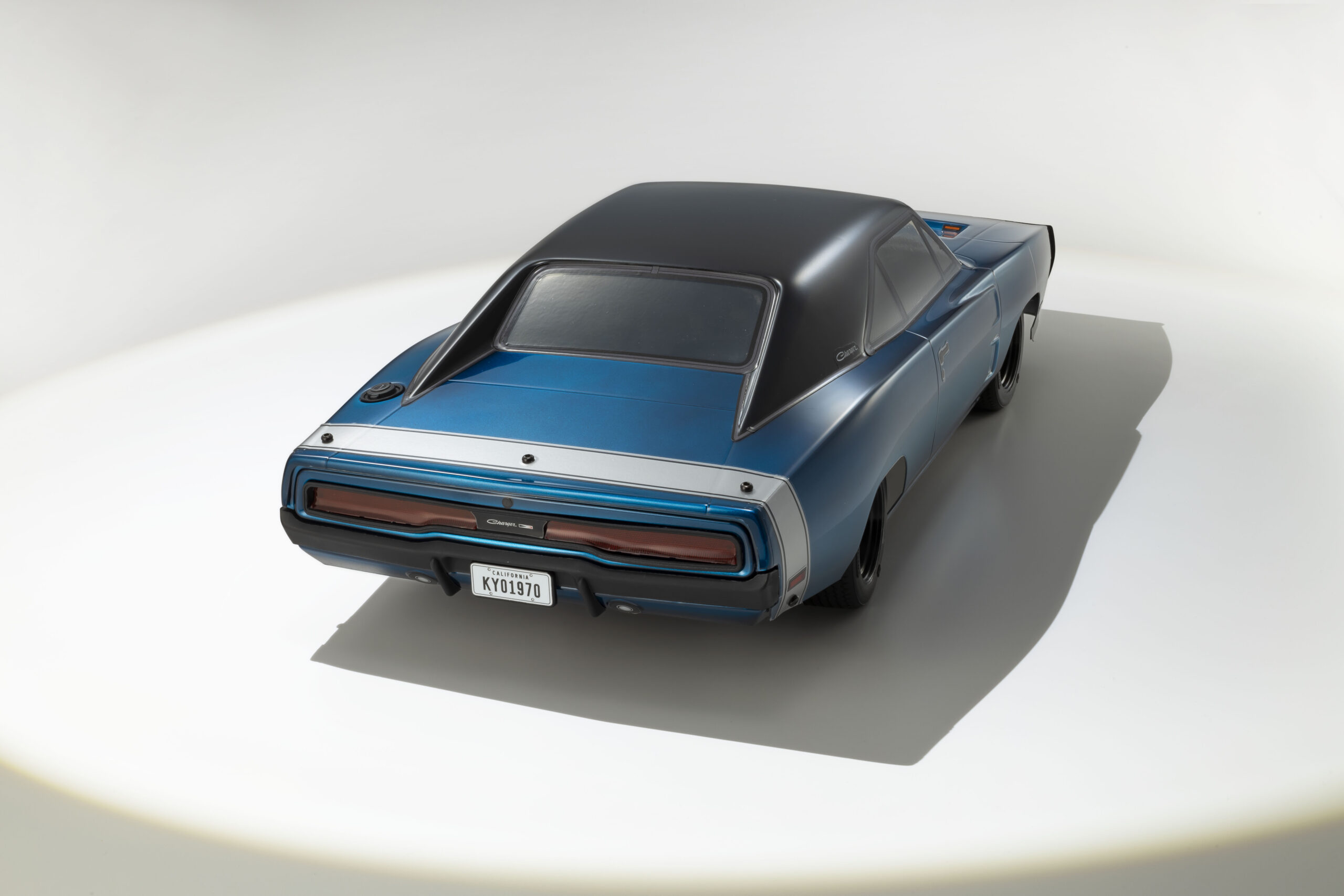 京商　1/10 EP 4WD フェーザーMk2 FZ02L レディセット 1970 ダッジ チャージャー チューンド・バージョン ブルー 34475T1