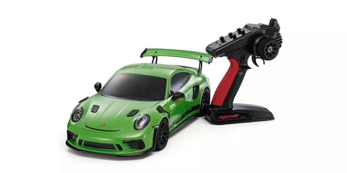 京商　1/10 EP 4WD フェーザーMk2 FZ02 レディセット 2018 ポルシェ 911 GT3 RS リザードグリーン　34445T1