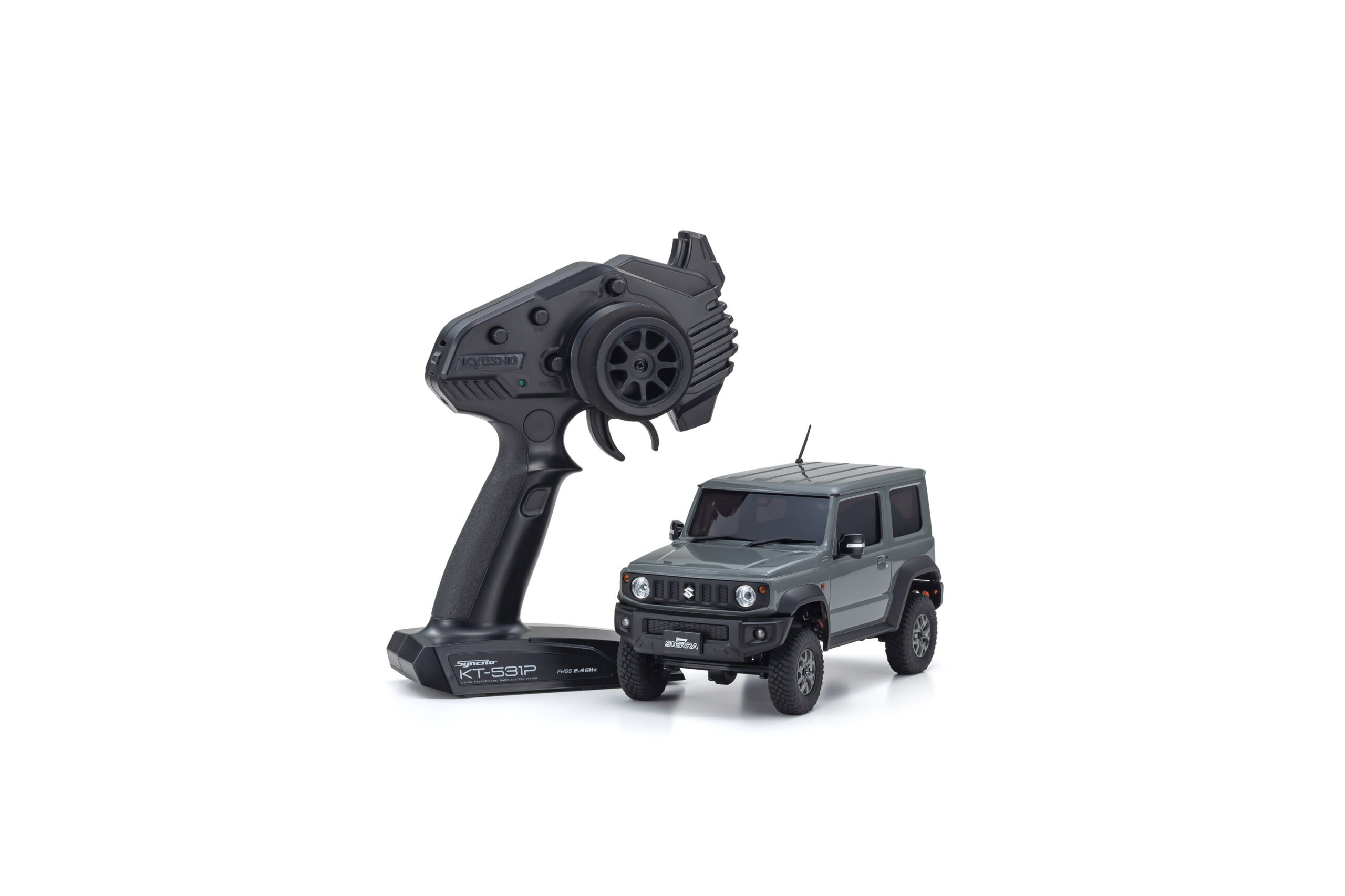 京商　ミニッツ4x4レディセット MX01 スズキ ジムニーシエラ ミディアムグレー 32541G
