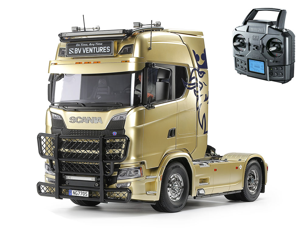 タミヤ　1/14RC スカニア 770 S 4×2 フルオペレーションセット　56378
