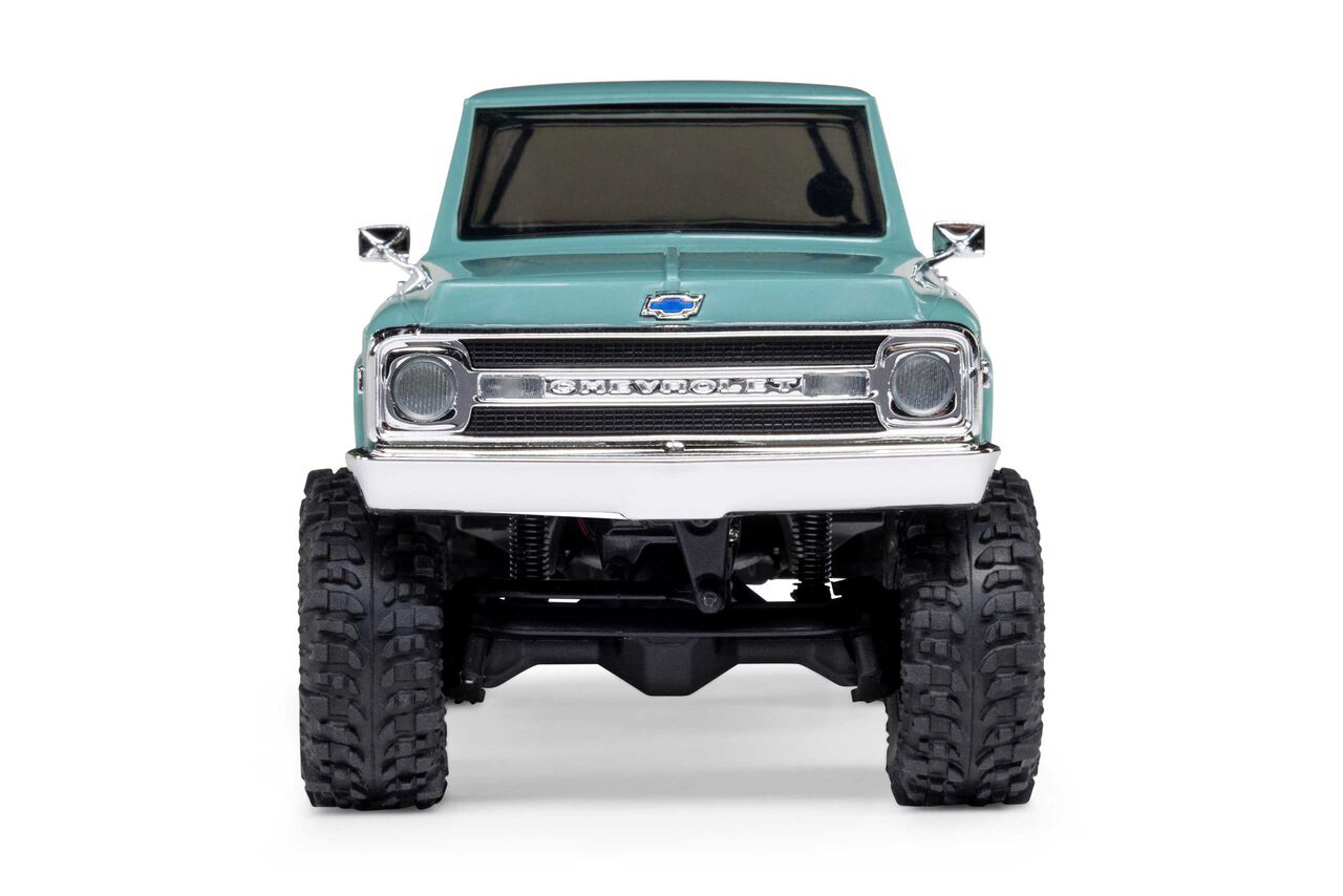 アキシャル　1/30 SCX30 Chevrolet K10 4X4 RTR Brushed Rock Crawler (Battery & Charger Included), Green　AXI-2260T1
