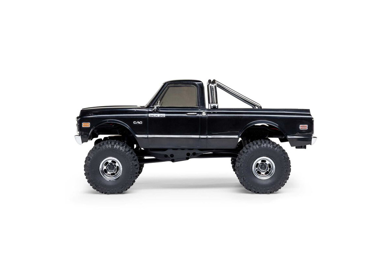アキシャル　1/30 SCX30 Chevrolet K10 4X4 RTR Brushed Rock Crawler (Battery & Charger Included), Black　AXI-2260T2