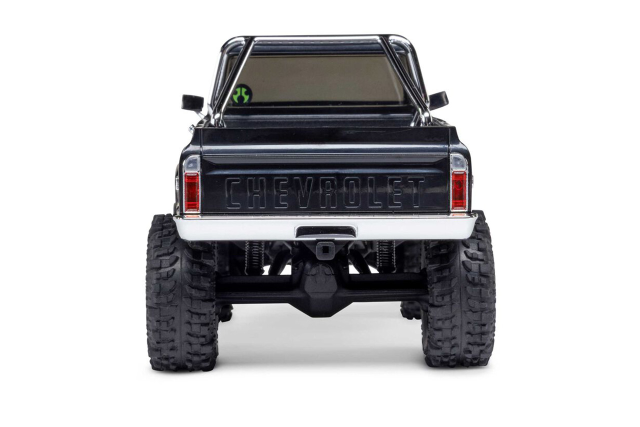 アキシャル　1/30 SCX30 Chevrolet K10 4X4 RTR Brushed Rock Crawler (Battery & Charger Included), Black　AXI-2260T2