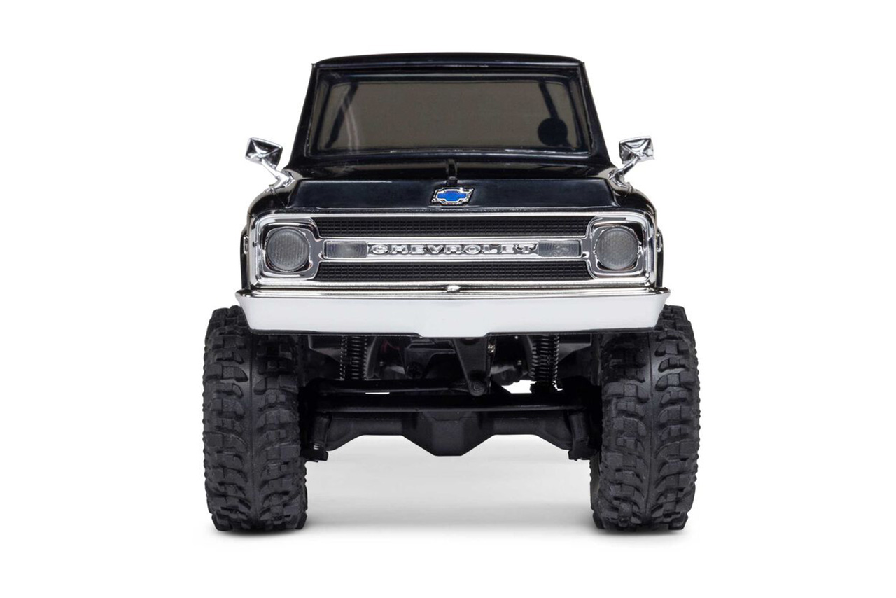 アキシャル　1/30 SCX30 Chevrolet K10 4X4 RTR Brushed Rock Crawler (Battery & Charger Included), Black　AXI-2260T2