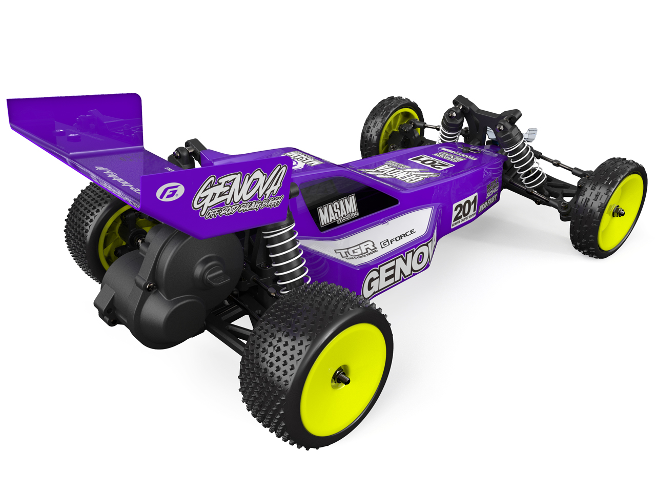 G-FORCE　GENOVA 2WD Buggy kit Carpet Edition　GK201