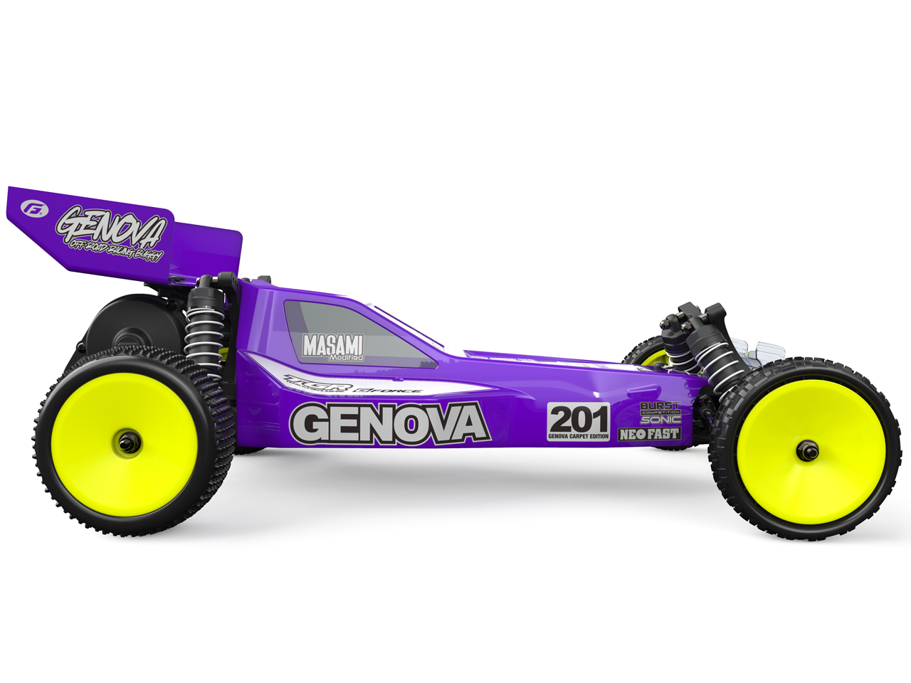 G-FORCE　GENOVA 2WD Buggy kit Carpet Edition　GK201