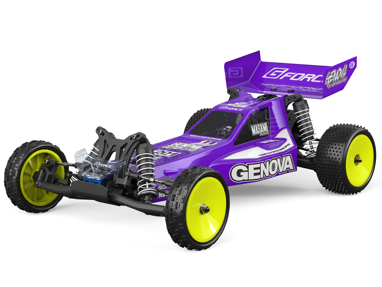 G-FORCE　GENOVA 2WD Buggy kit Carpet Edition　GK201