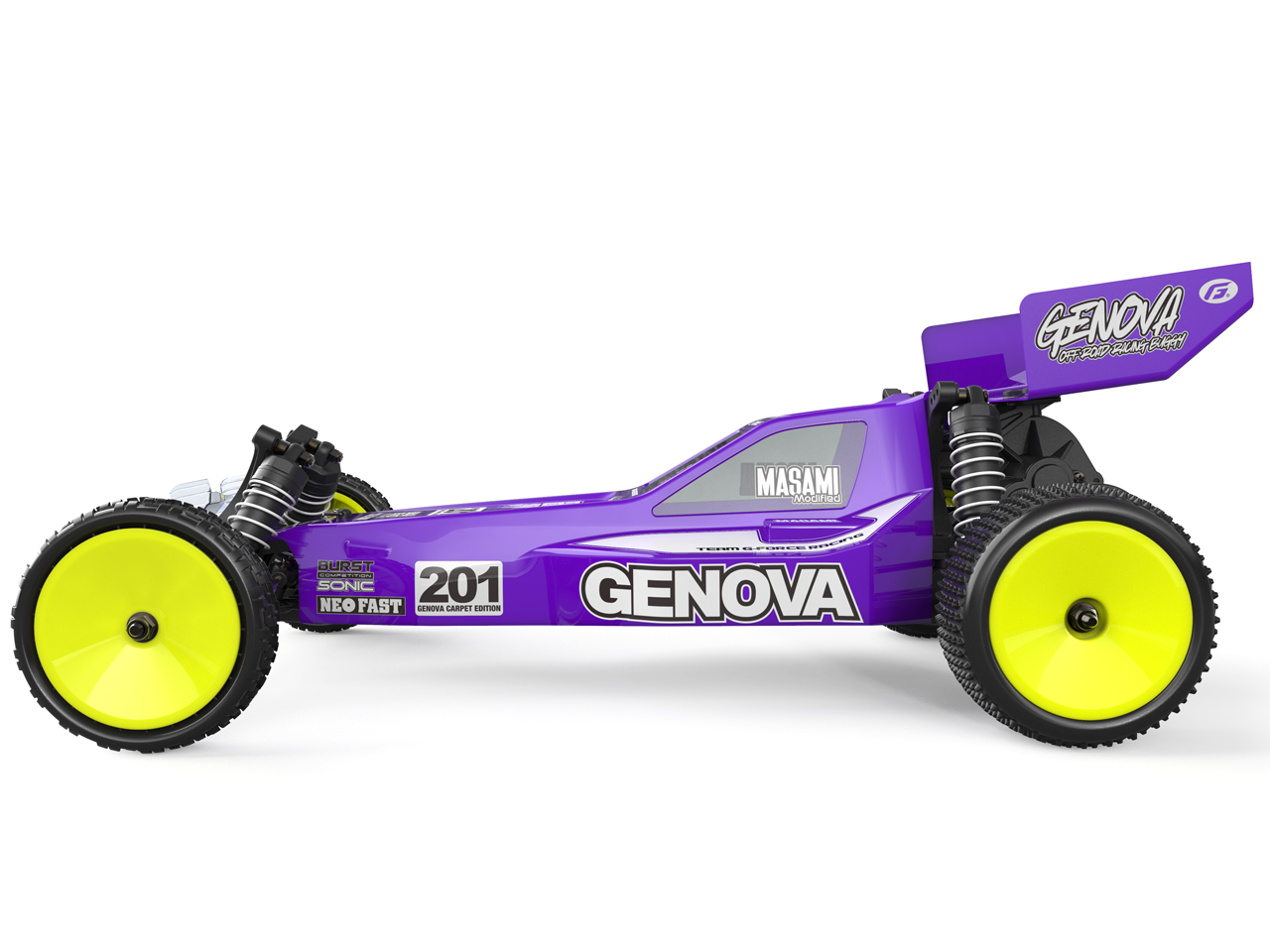 G-FORCE　GENOVA 2WD Buggy kit Carpet Edition　GK201